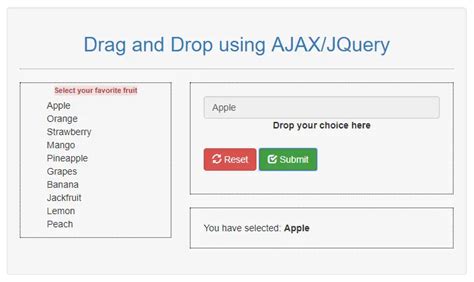 drag and drop jquery example|jQuery UI .